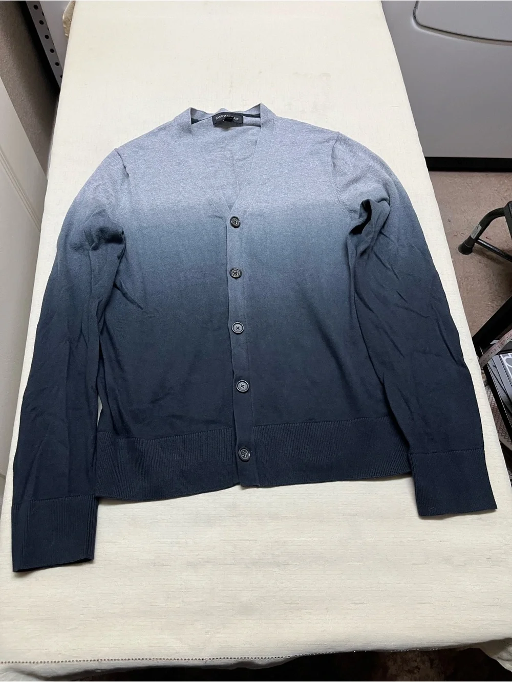 Banana Republic men S ombré cotton cardigan